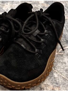 Women's Merrell  Wrapt Sneaker Shoes Black Gum 10 Barefoot Wide Toe Box